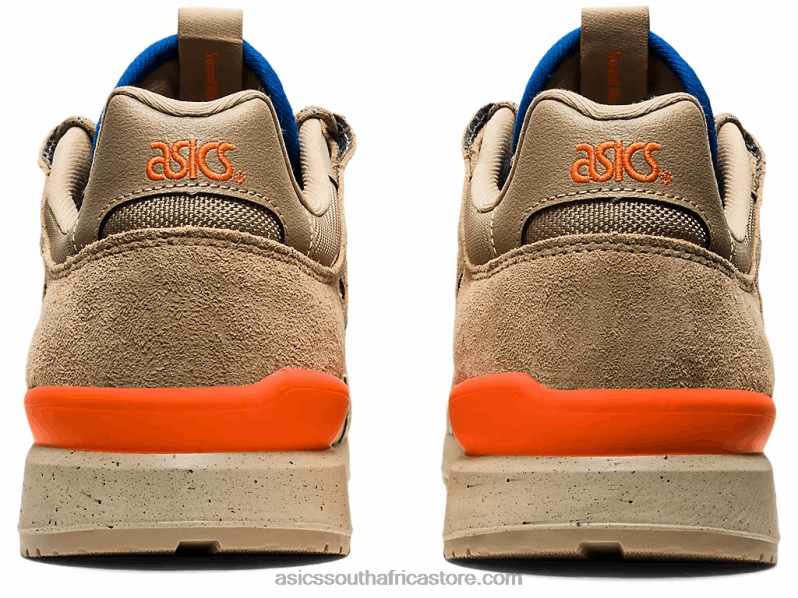 Men Asics Gt-II Re LH4X01119 Putty/Shocking Orange