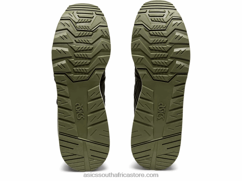 Men Asics Gt-II Re LH4X01259 Olive Canvas/Habanero