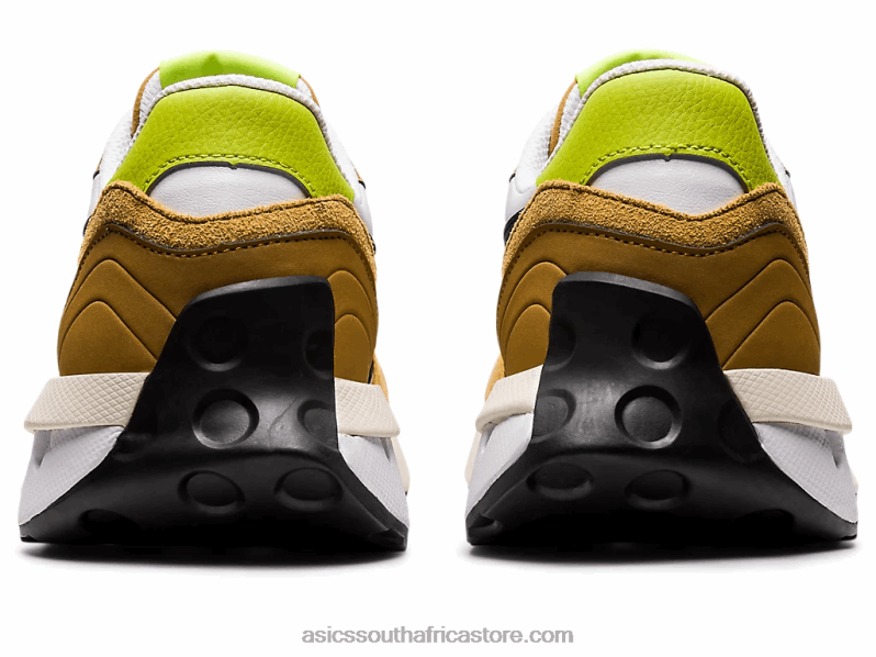 Men Asics Jogger X81 LH4X01066 White/Tan Presidio