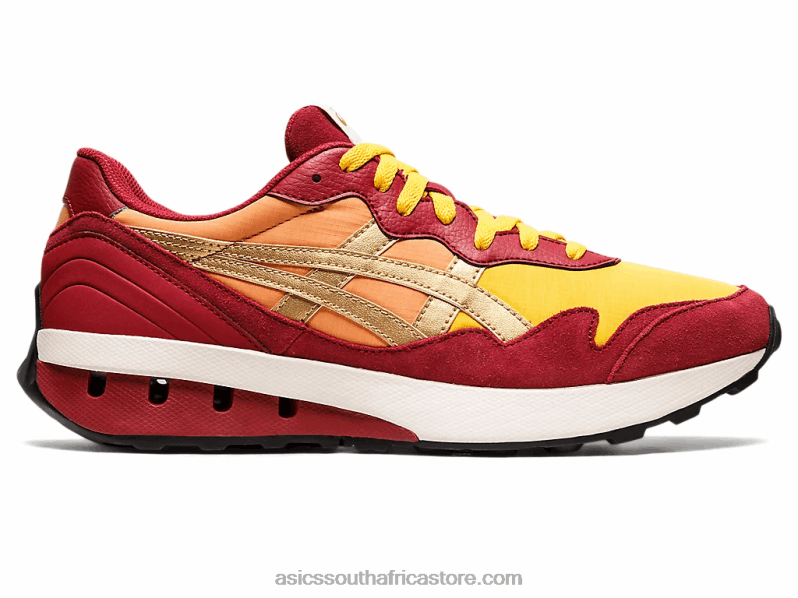 Men Asics Jogger X81 LH4X01093 Honey/Burgundy
