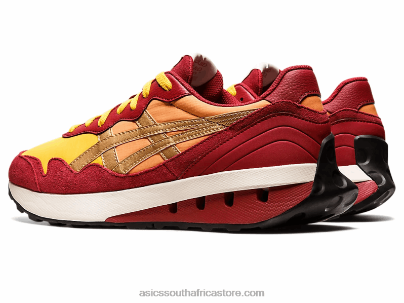 Men Asics Jogger X81 LH4X01093 Honey/Burgundy