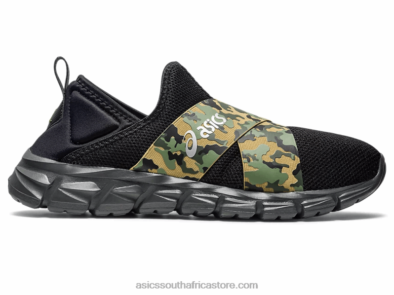 Men Asics Quantum Lyte Slip-On LH4X01232 Black/Camo