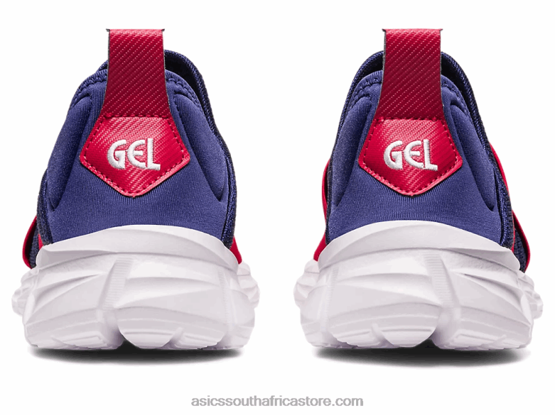 Men Asics Quantum Lyte Slip-On LH4X01237 Indigo Blue/Speed Red