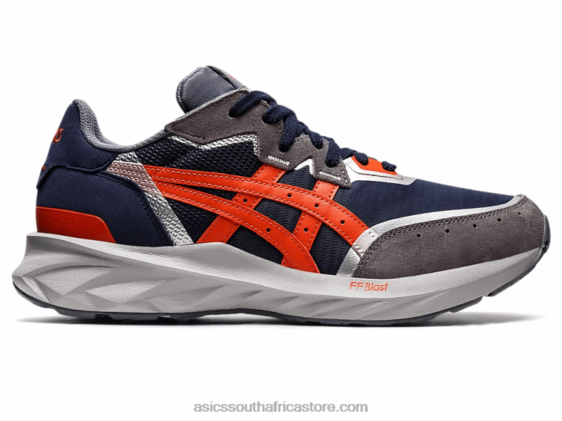 Men Asics Tarther Blast LH4X01540 Midnight/Red Clay