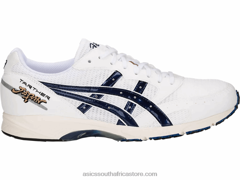 Men Asics Tarther Japan LH4X01860 White/Blue Print
