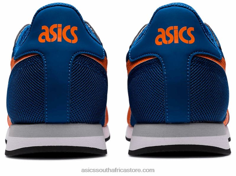 Men Asics Tiger Runner LH4X01187 Lake Drive/Habanero