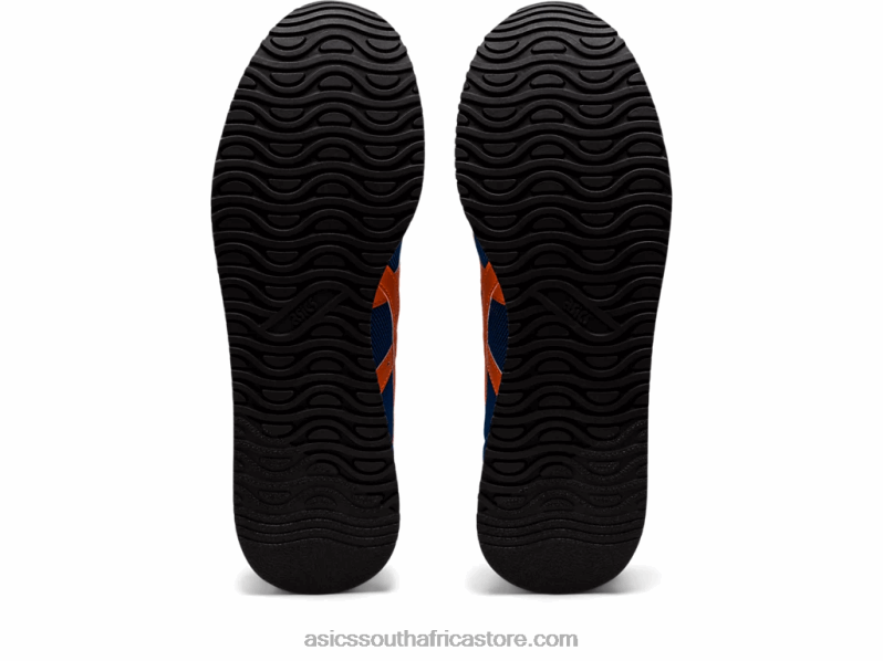 Men Asics Tiger Runner LH4X01187 Lake Drive/Habanero