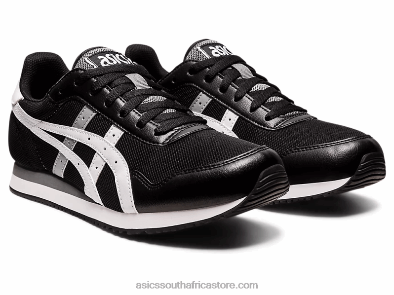 Men Asics Tiger Runner LH4X01190 Black/White