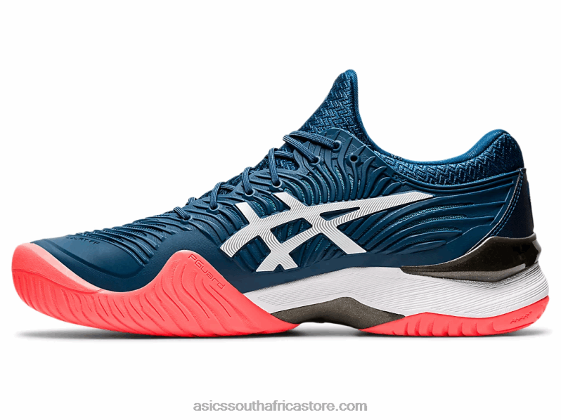 Men Asics Court FF 2 LH4X02065 Mako Blue/White
