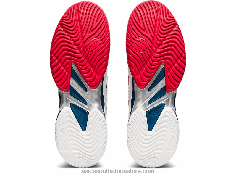 Men Asics Court FF 2 LH4X0880 White/Mako Blue