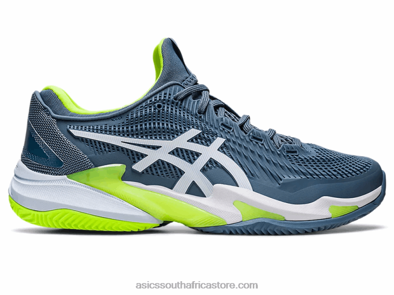 Men Asics Court FF 3 Clay LH4X0352 Steel Blue/White