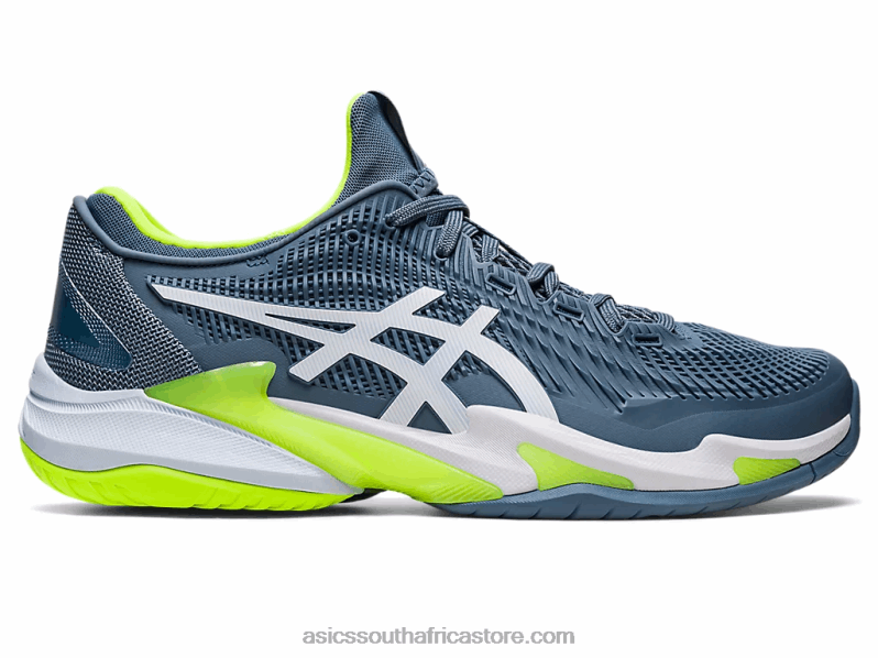 Men Asics Court FF 3 LH4X0351 Steel Blue/White