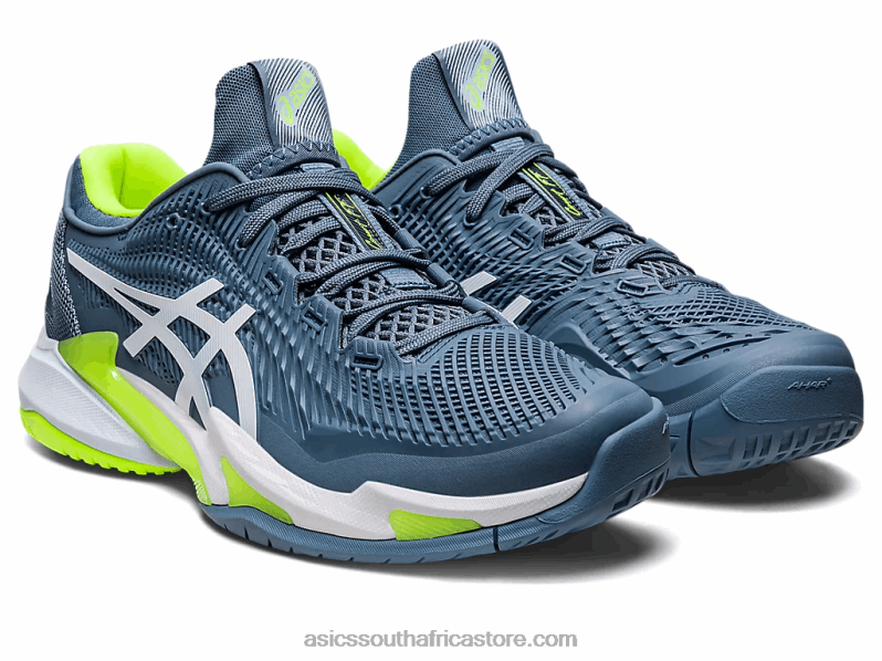 Men Asics Court FF 3 LH4X0351 Steel Blue/White