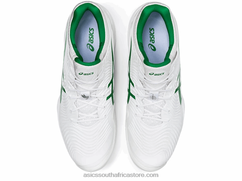 Men Asics Court FF Novak LH4X02063 White/Green