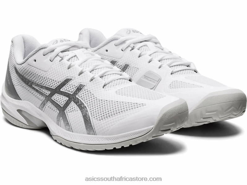 Men Asics Court Speed FF LH4X02009 White/Pure Silver