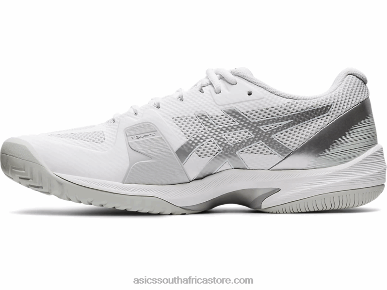 Men Asics Court Speed FF LH4X02009 White/Pure Silver