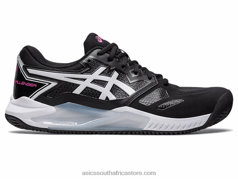 Men Asics Gel-Challenger 13 Clay LH4X0553 Black/Hot Pink