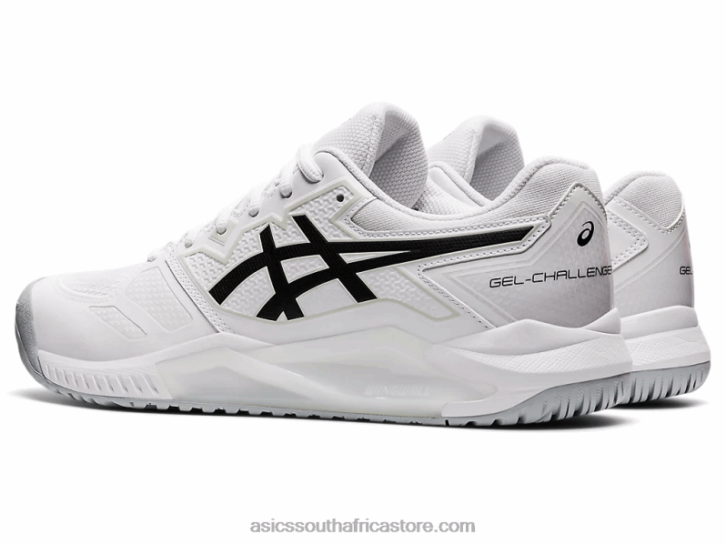 Men Asics Gel-Challenger 13 LH4X01037 White/Black