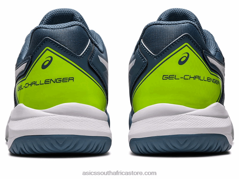 Men Asics Gel-Challenger 13 LH4X0172 Steel Blue/White