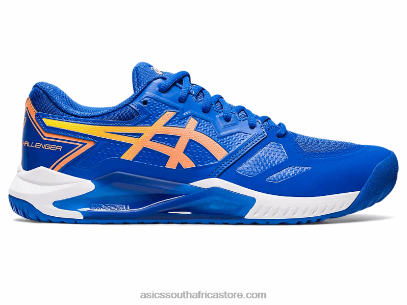 Men Asics Gel-Challenger 13 LH4X069 Tuna Blue/Sun Peach