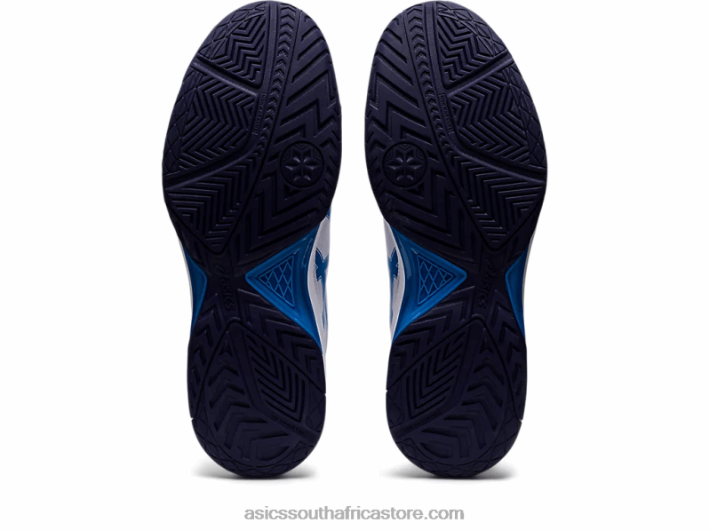 Men Asics Gel-Dedicate 7 LH4X01148 White/Electric Blue