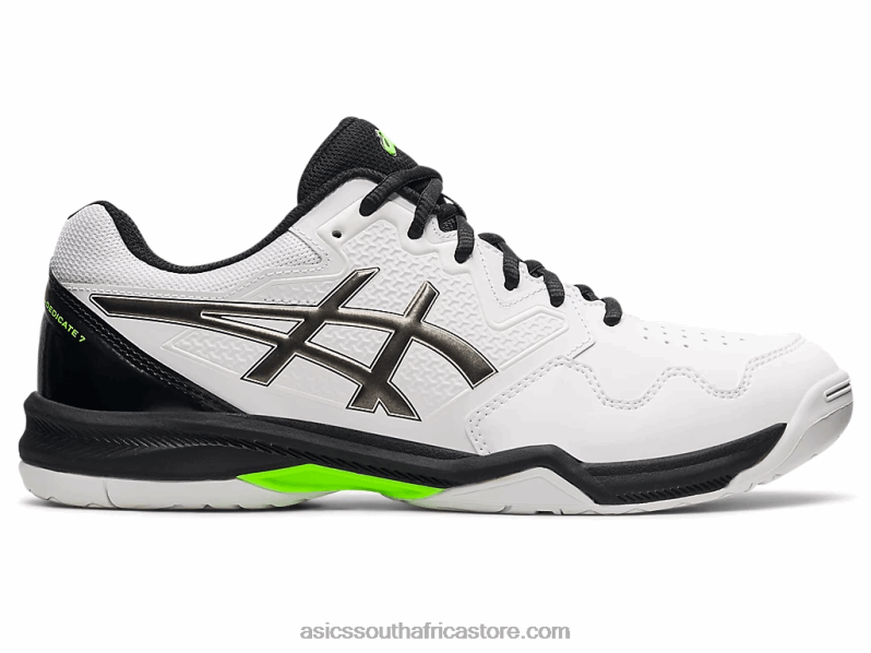 Men Asics Gel-Dedicate 7 LH4X01662 White/Gunmetal