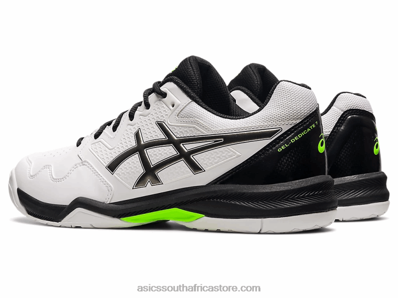 Men Asics Gel-Dedicate 7 LH4X01662 White/Gunmetal