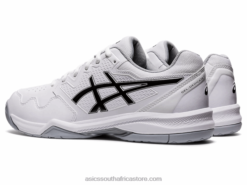 Men Asics Gel-Dedicate 7 LH4X01771 White/Black