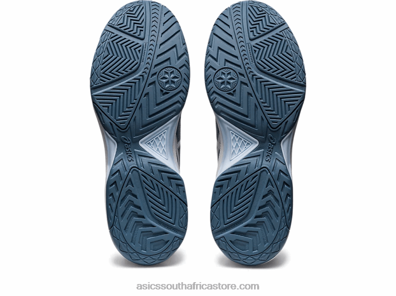 Men Asics Gel-Dedicate 7 LH4X0412 Steel Blue/White