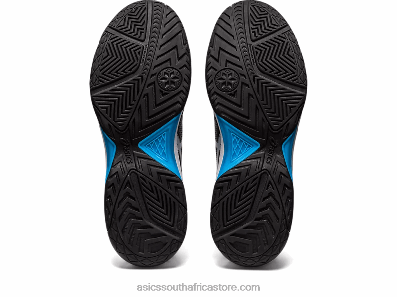 Men Asics Gel-Dedicate 7 LH4X0433 Black/Island Blue