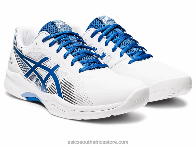 Men Asics Gel-Game 8 LH4X01289 White/Lake Drive