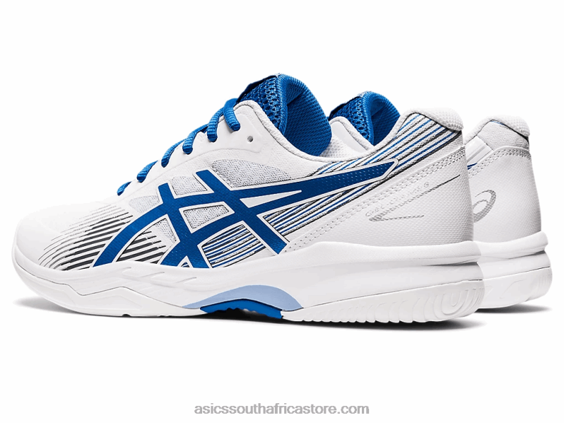 Men Asics Gel-Game 8 LH4X01289 White/Lake Drive