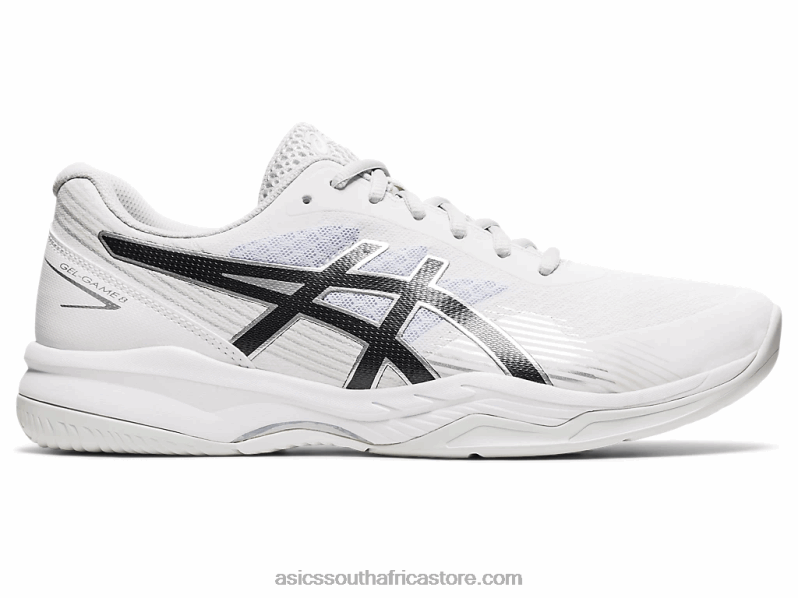 Men Asics Gel-Game 8 LH4X01944 White/Black