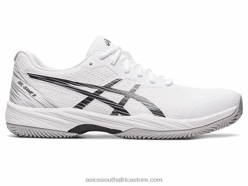 Men Asics Gel-Game 9 Clay/Oc LH4X0432 White/Black