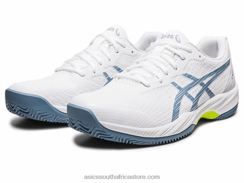 Men Asics Gel-Game 9 Clay/Oc LH4X0439 White/Steel Blue