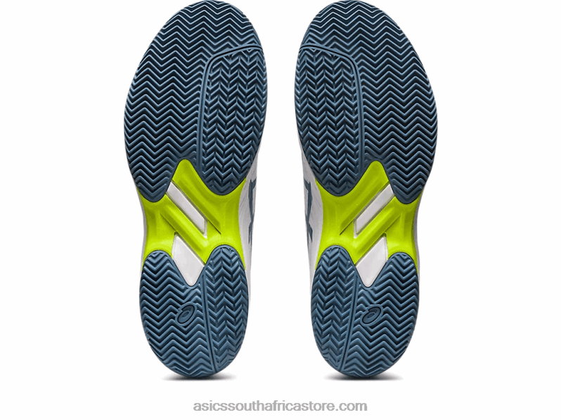 Men Asics Gel-Game 9 Clay/Oc LH4X0439 White/Steel Blue