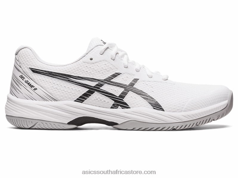 Men Asics Gel-Game 9 LH4X0440 White/Black