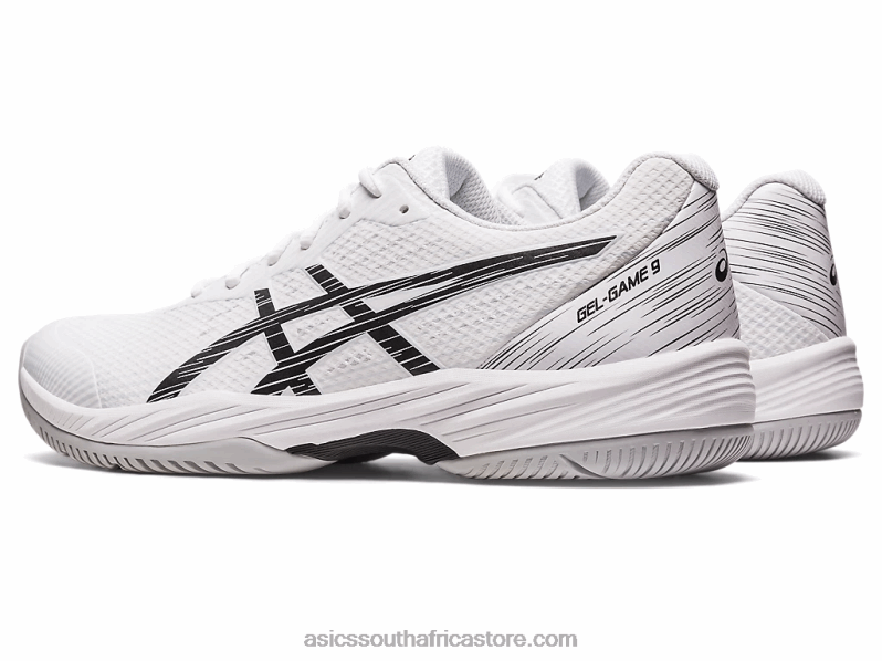 Men Asics Gel-Game 9 LH4X0440 White/Black