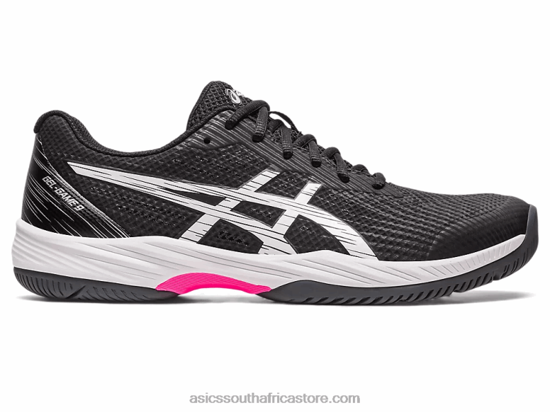 Men Asics Gel-Game 9 LH4X0452 Black/Hot Pink