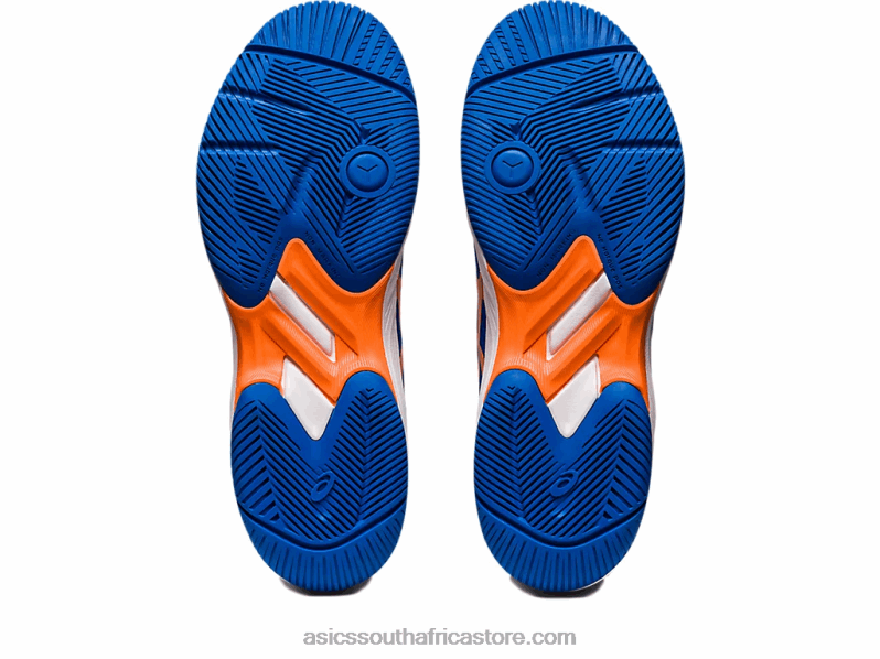 Men Asics Gel-Game 9 LH4X097 Tuna Blue/Sun Peach