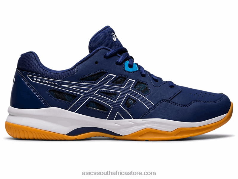 Men Asics Gel-Renma LH4X0378 Indigo Blue/White