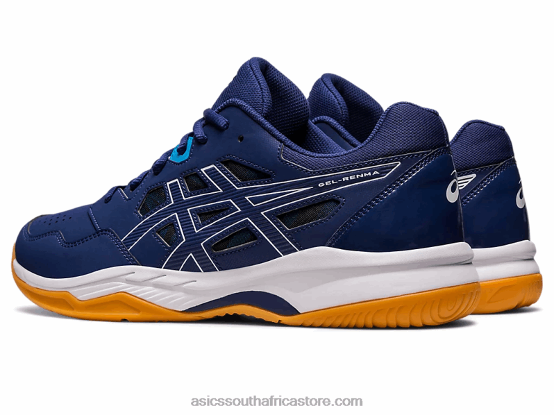 Men Asics Gel-Renma LH4X0378 Indigo Blue/White