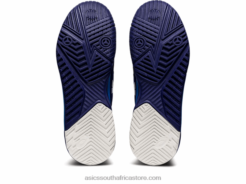 Men Asics Gel-Resolution 8 LH4X01165 Dive Blue/White