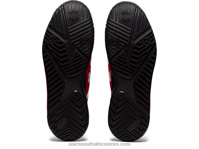 Men Asics Gel-Resolution 8 LH4X01747 Electric Red/White