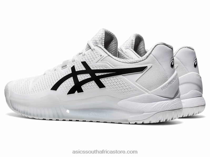 Men Asics Gel-Resolution 8 LH4X01842 White/Black