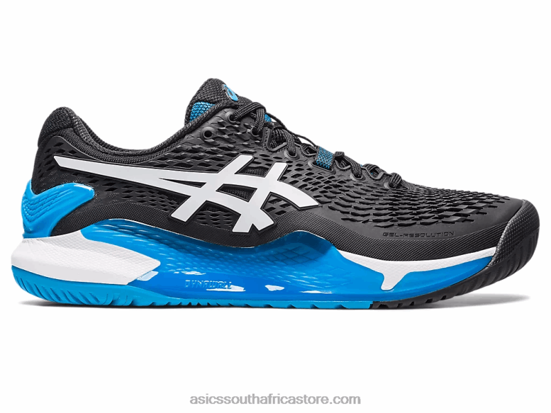 Men Asics Gel-Resolution 9 LH4X0355 Black/White