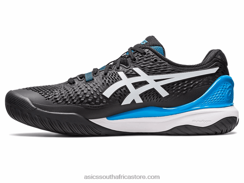 Men Asics Gel-Resolution 9 LH4X0355 Black/White
