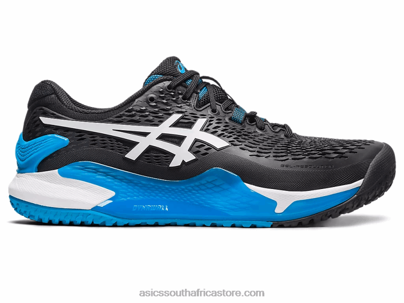 Men Asics Gel-Resolution 9 Oc Wide LH4X0567 Black/White
