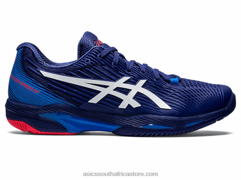 Men Asics Solution Speed FF 2 LH4X01151 Dive Blue/White
