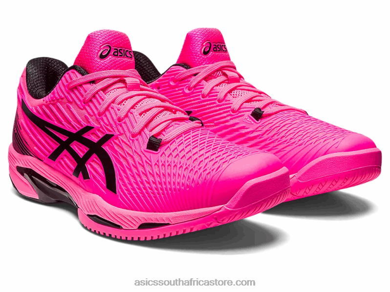 Men Asics Solution Speed FF 2 LH4X048 Hot Pink/Black